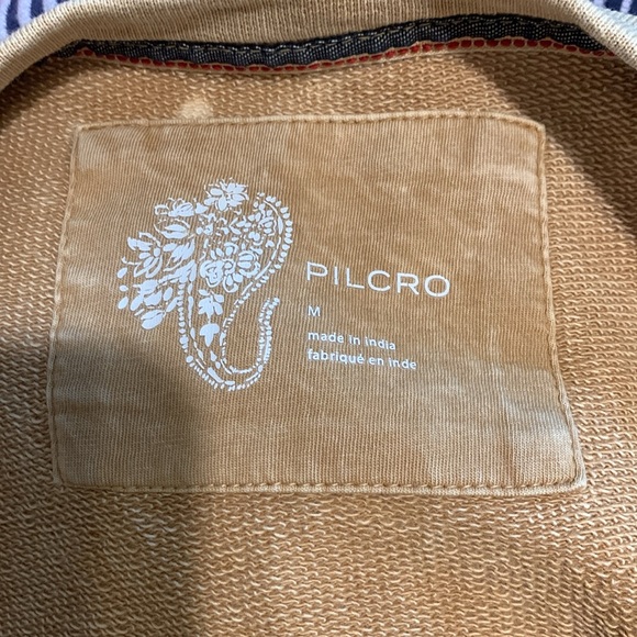 Anthropologie Pilcro %100 cotton muscle style tunic length sweatshirt - Picture 4 of 5